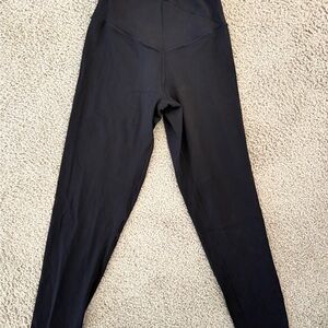 Aerie Black Crossover Leggings 7/8 NWT